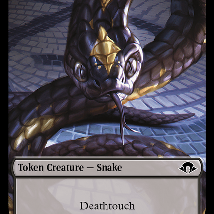 Snake [Modern Horizons 3 Tokens] Foil