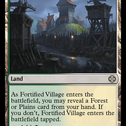 Fortified Village [The Lost Caverns of Ixalan Commander]