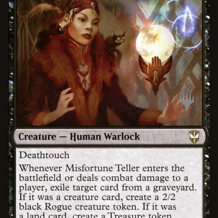 Misfortune Teller [New Capenna Commander Promos] Foil
