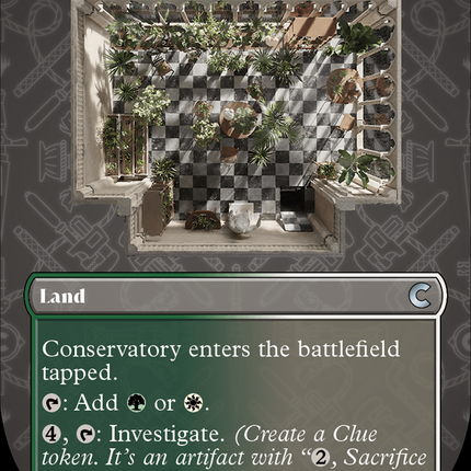 Conservatory (Borderless) [Ravnica: Clue Edition]