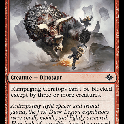 Rampaging Ceratops [The Lost Caverns of Ixalan]