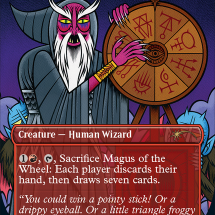 Magus of the Wheel (Borderless) [Secret Lair Drop]
