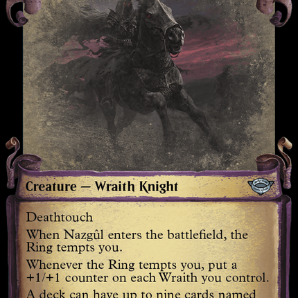 Nazgûl (729) (Showcase) [The Lord of the Rings: Tales of Middle-earth]