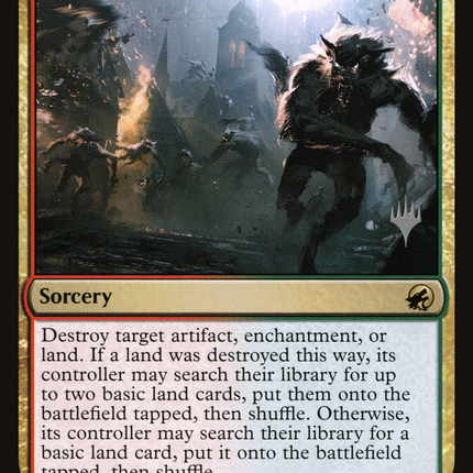 Dire-Strain Rampage [Innistrad: Midnight Hunt Promos]
