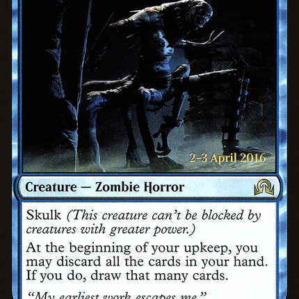 Forgotten Creation [Shadows over Innistrad Promos] Prerelease Foil