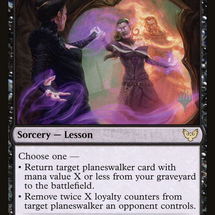 Confront the Past (lesson) [Strixhaven: School of Mages Promos]