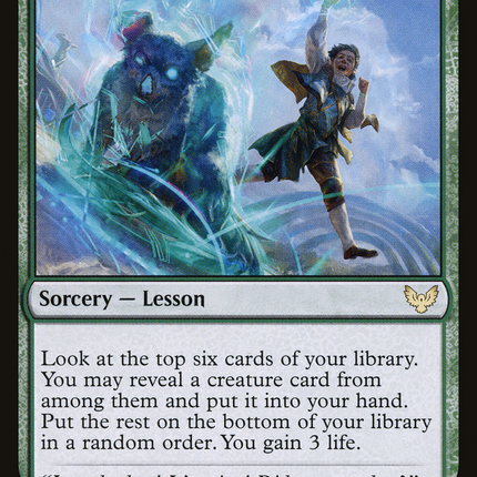 Basic Conjuration (lesson) [Strixhaven: School of Mages]
