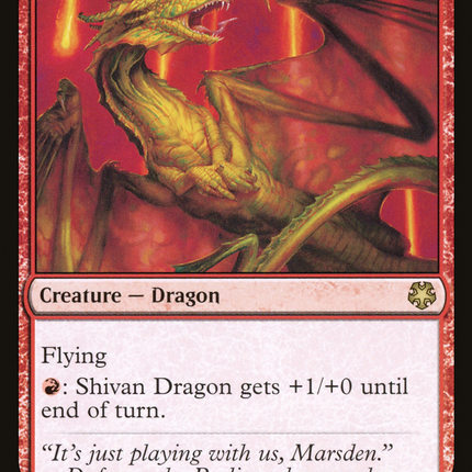 Shivan Dragon [Game Night: Free-for-All]