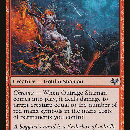 Outrage Shaman [Eventide]