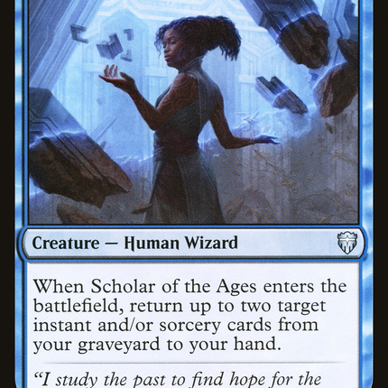 Scholar of the Ages [Commander Legends]