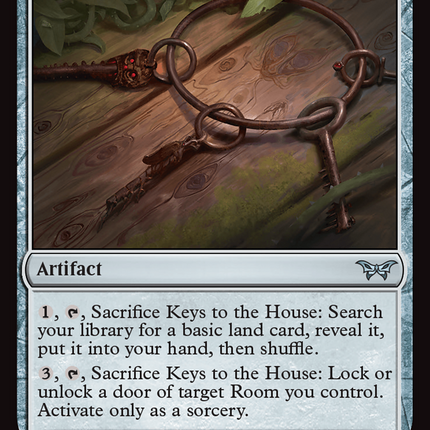 Keys to the House [Duskmourn: House of Horror] Foil