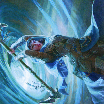 Sea Gate Stormcaller // Sea Gate Stormcaller (Borderless) [Zendikar Rising Art Series]