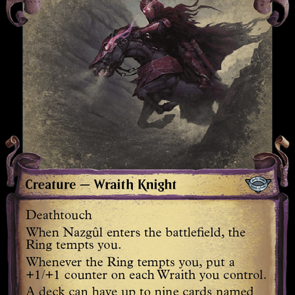 Nazgûl (728) (Showcase) [The Lord of the Rings: Tales of Middle-earth]