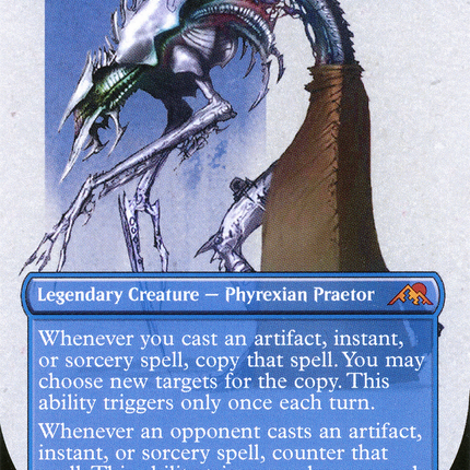 Jin-Gitaxias, Progress Tyrant (Borderless) [Kamigawa: Neon Dynasty]