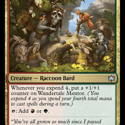 Wandertale Mentor [Bloomburrow] Foil