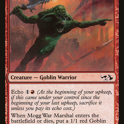 Mogg War Marshal [Duel Decks Anthology: Elves vs. Goblins]