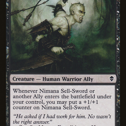 Nimana Sell-Sword [Zendikar]