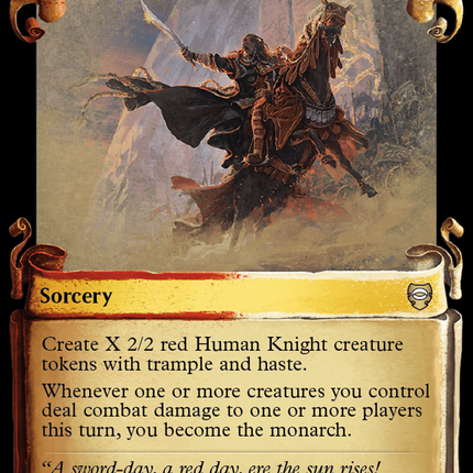 Forth Eorlingas! (Showcase) [Tales of Middle-earth Commander]