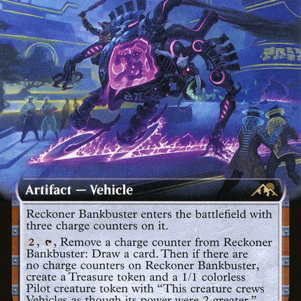 Reckoner Bankbuster (Extended Art) [Kamigawa: Neon Dynasty]