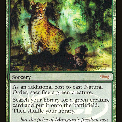 Natural Order [Judge Gift Cards 2010] Foil
