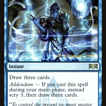 Precognitive Perception [Ravnica Allegiance Promos] Prerelease Foil