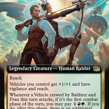 Balthier and Fran (Extended Art) (Extended Art) [FINAL FANTASY] Foil