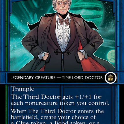 The Third Doctor (Showcase) (Borderless) [Doctor Who]