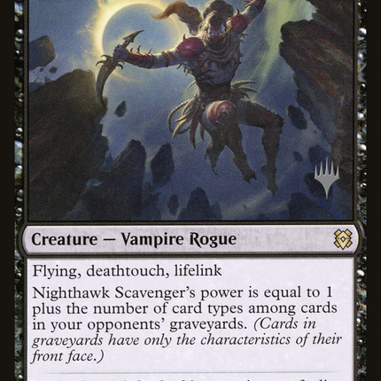 Nighthawk Scavenger [Zendikar Rising Promos]
