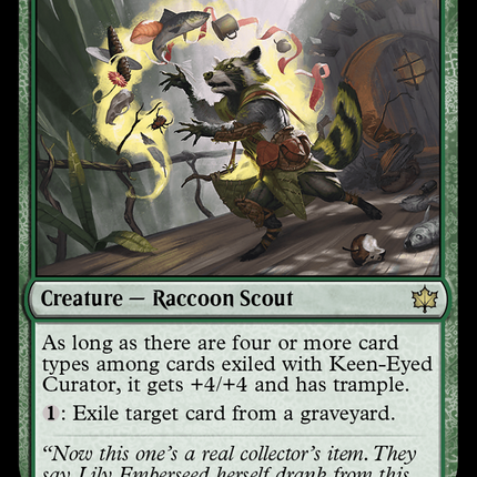 Keen-Eyed Curator [Bloomburrow] Foil