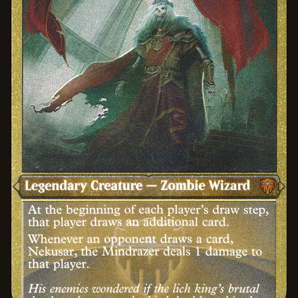 Nekusar, the Mindrazer [Commander Legends] Etched Foil