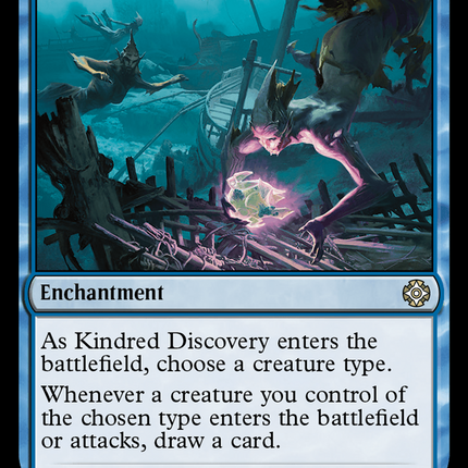 Kindred Discovery [The Lost Caverns of Ixalan Commander]