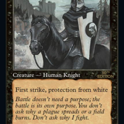 Black Knight (Retro) [30th Anniversary Edition]
