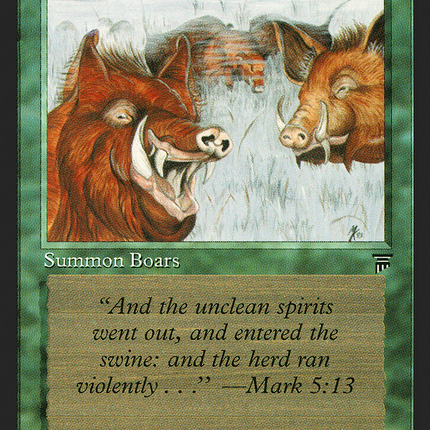 Durkwood Boars [Legends]