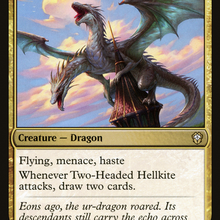 Two-Headed Hellkite [Dominaria United Commander]