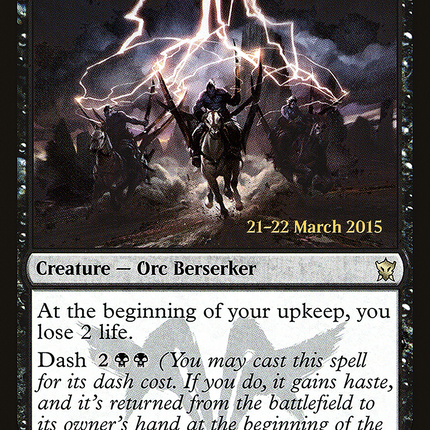 Pitiless Horde [Dragons of Tarkir Promos] Prerelease Foil