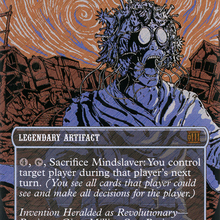 Mindslaver (Borderless) [Breaking News] Textured Foil