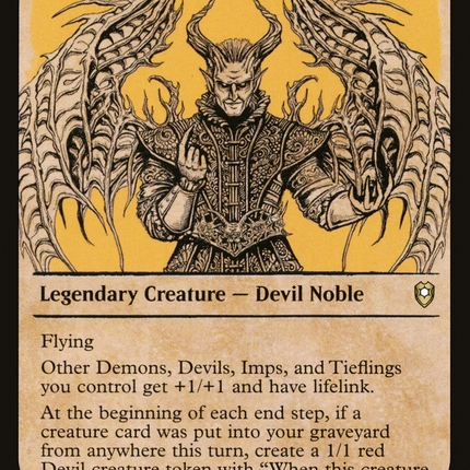 Raphael, Fiendish Savior (Showcase) [Commander Legends: Battle for Baldur's Gate]