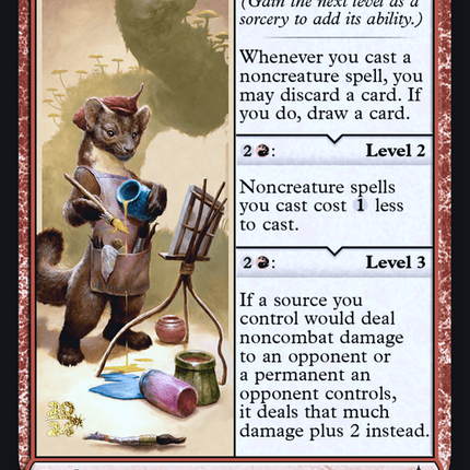 Artist's Talent [Bloomburrow Promos] Prerelease Foil
