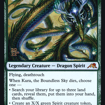 Kura, the Boundless Sky [Kamigawa: Neon Dynasty Promos] Prerelease Foil