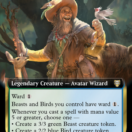 Radagast, Wizard of Wilds (Extended Art) [Tales of Middle-earth Commander]
