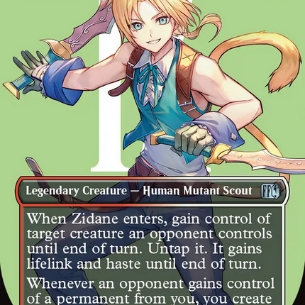 Zidane, Tantalus Thief (Borderless) [FINAL FANTASY] Foil