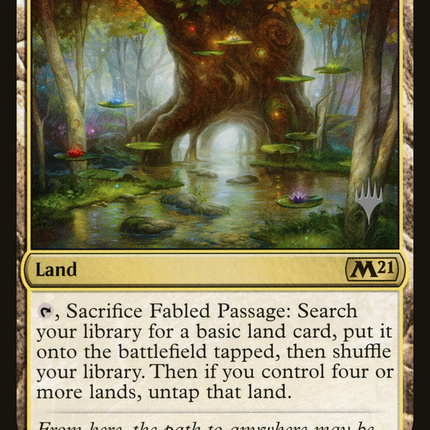 Fabled Passage [Core Set 2021 Promos]