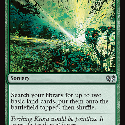 Explosive Vegetation [Duskmourn: House of Horror Commander]