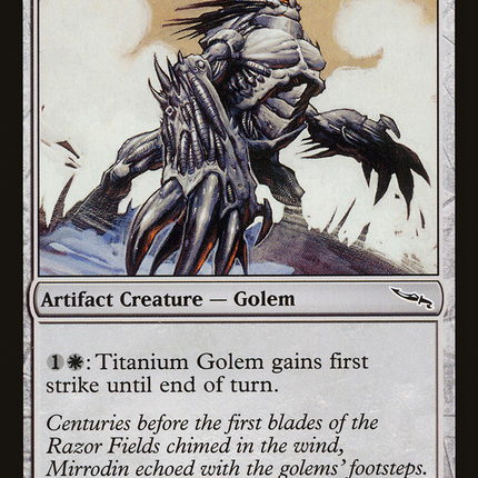 Titanium Golem [Mirrodin]