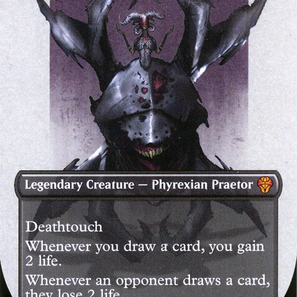 Sheoldred, the Apocalypse (Borderless) [Dominaria United]