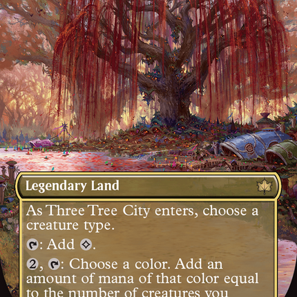 Three Tree City (Borderless) [Bloomburrow]