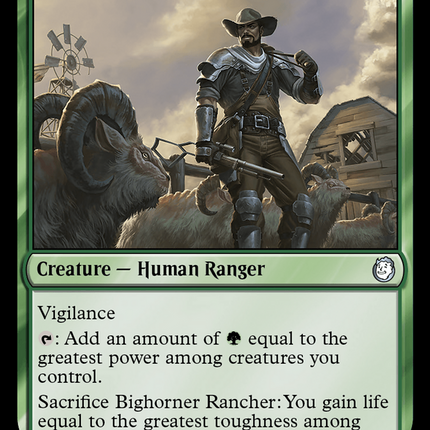 Bighorner Rancher [Fallout] Surge Foil