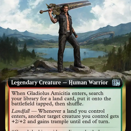 Gladiolus Amicitia (Extended Art) [FINAL FANTASY] Foil
