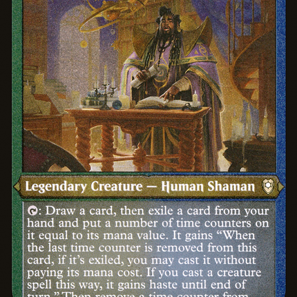 Alaundo the Seer [Commander Legends: Battle for Baldur's Gate] Etched Foil
