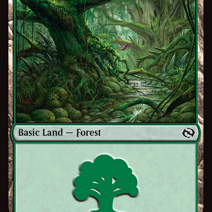 Forest (0286) (286) [Tarkir: Dragonstorm] Foil